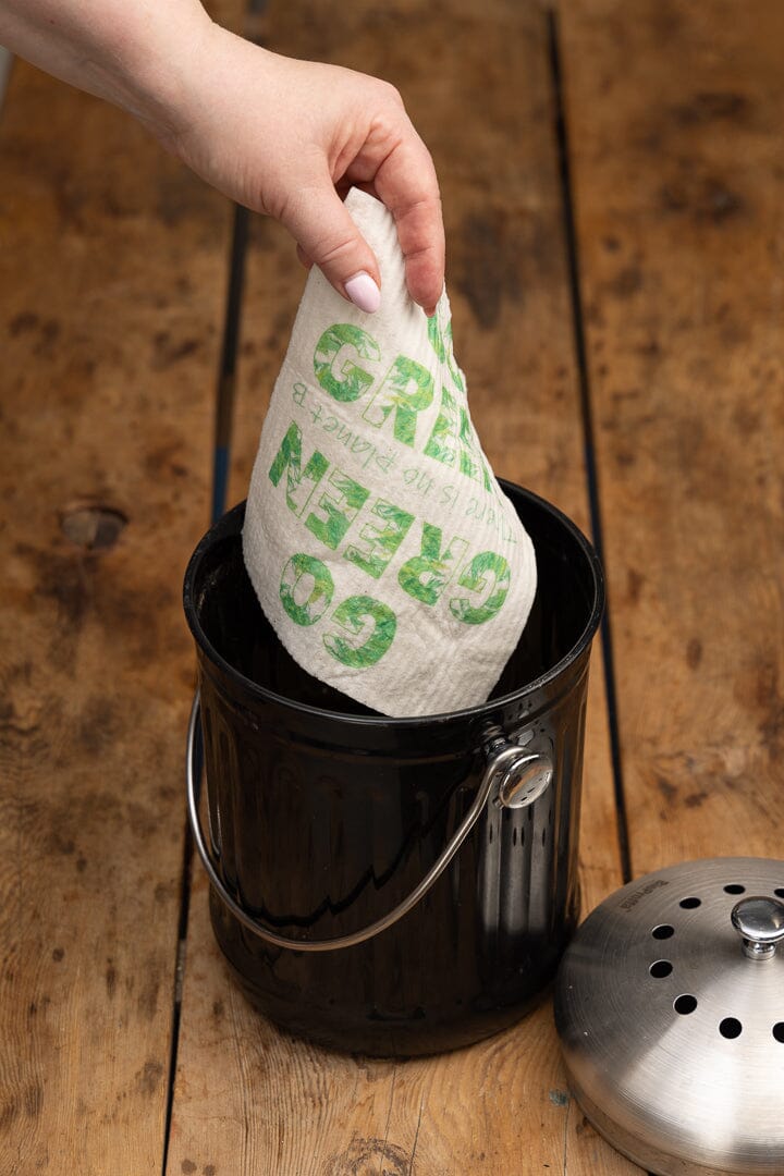 Go Green - There is no Planet B | Swedish Dishcloth Swedish Dishcloths SWEETGUM TEXTILES CO., LLC 