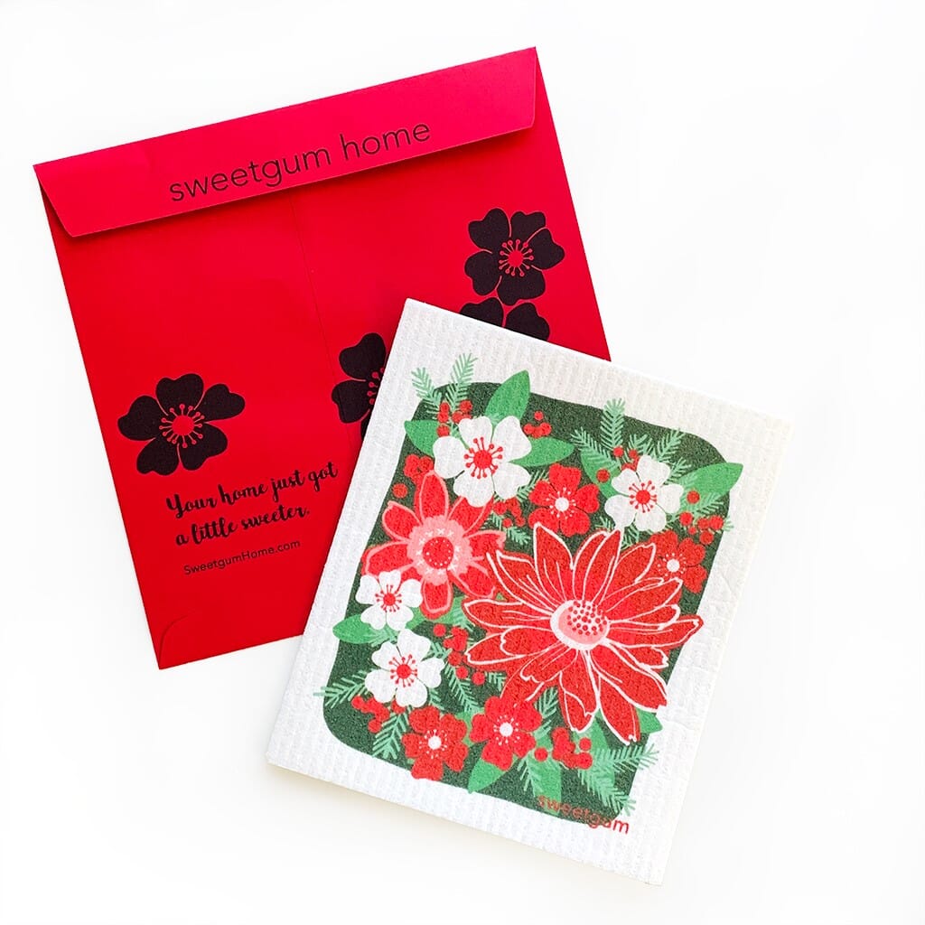 Red Sweetgum Home envelope | Perfect for holiday gifting! Envelope sweetgum textiles company, LLC 