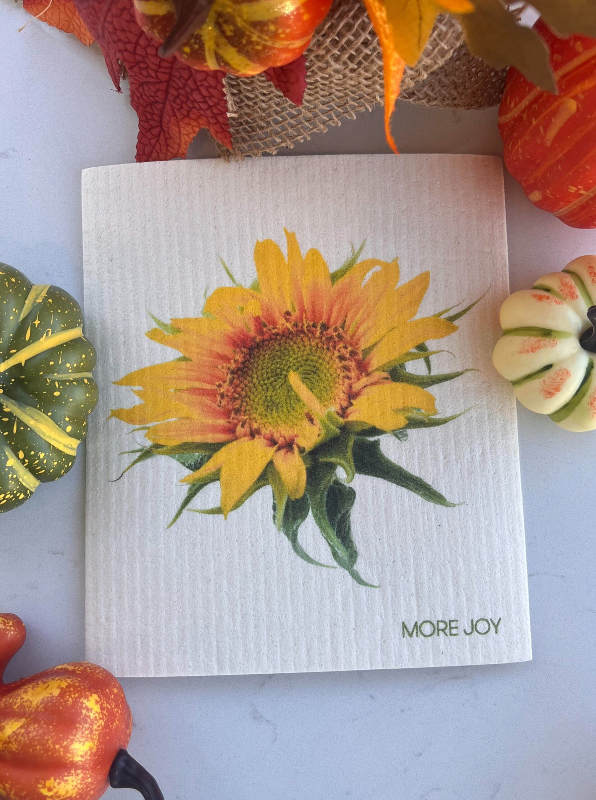 Sunflower Swedish Dishcloth Swedish Dishcloths SWEETGUM TEXTILES CO., LLC 