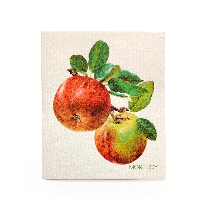 Apples Swedish Dishcloth | Red Swedish Dishcloths SWEETGUM TEXTILES CO., LLC 