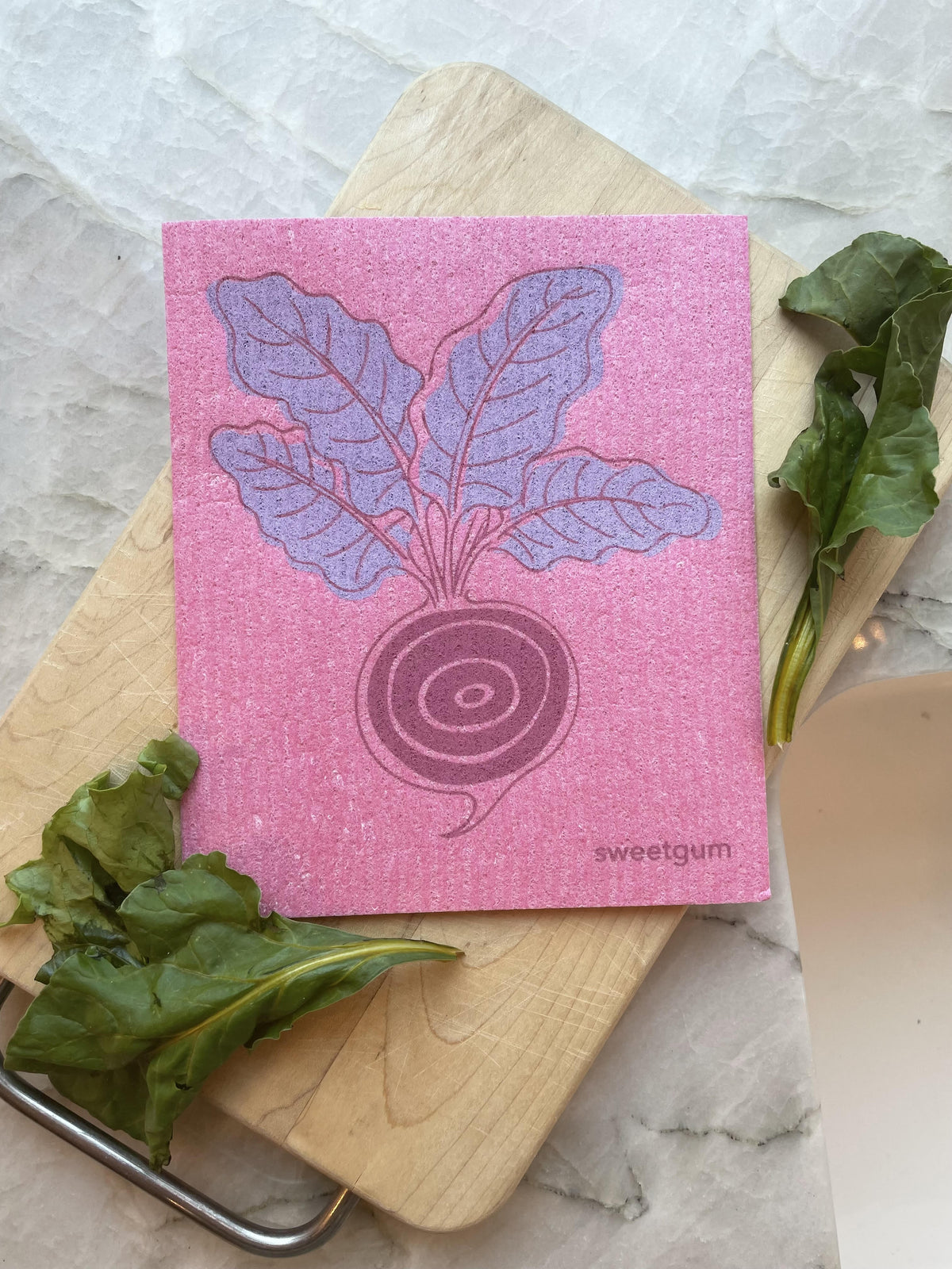 Beet Swedish Dishcloth Swedish Dishcloths sweetgum textiles company, LLC 