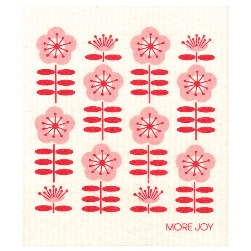 Blooming Cherry Swedish Dishcloth Swedish Dishcloths SWEETGUM TEXTILES CO., LLC 