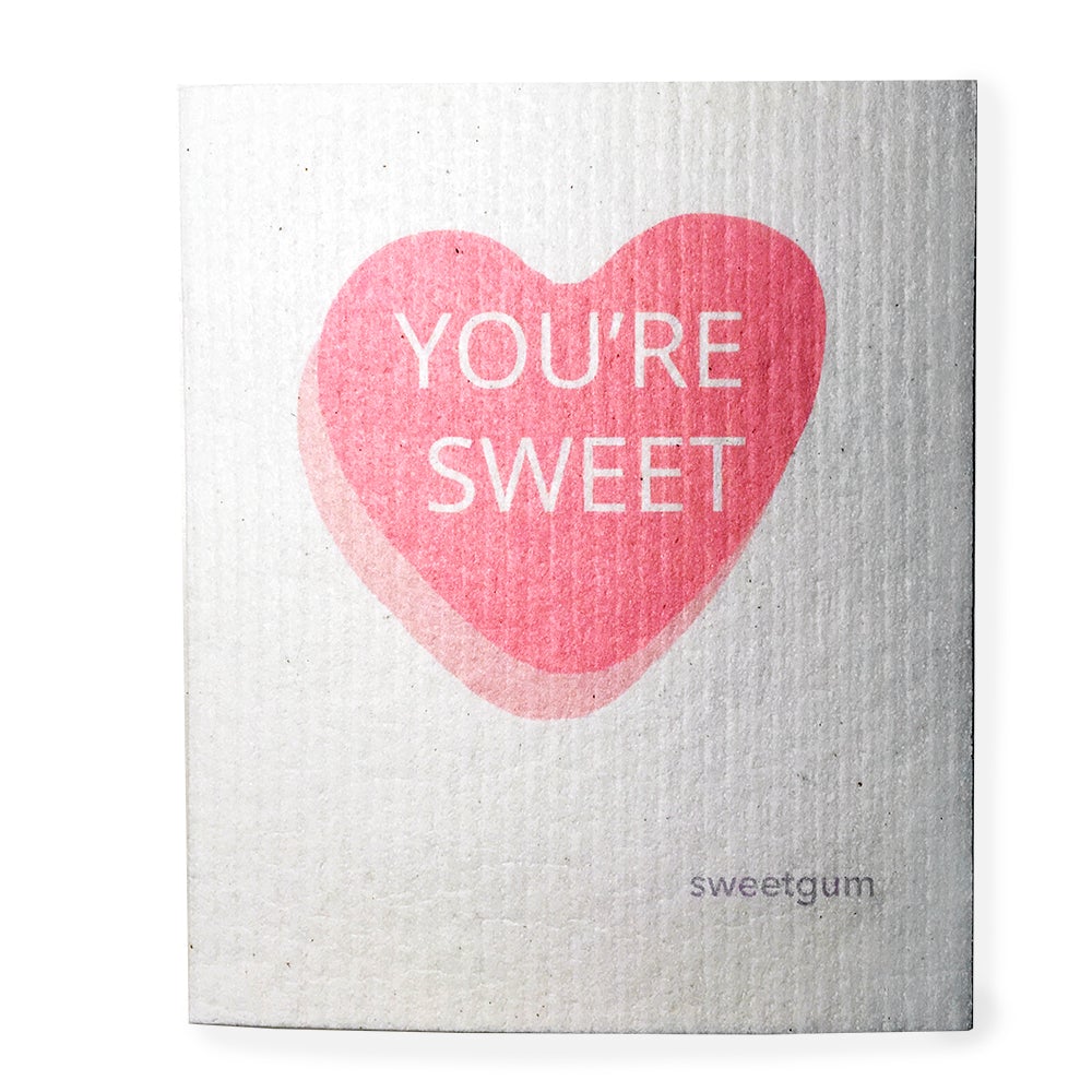 Bundle of 3 Swedish Dishcloths | Mini Sweethearts Swedish Dishcloths sweetgum textiles company, LLC 