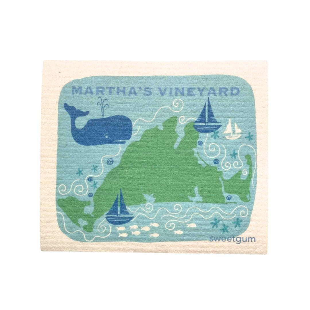 Cape Cod & Islands | Bundle of 3 Swedish Dishcloths Swedish Dishcloths sweetgum textiles company, LLC 