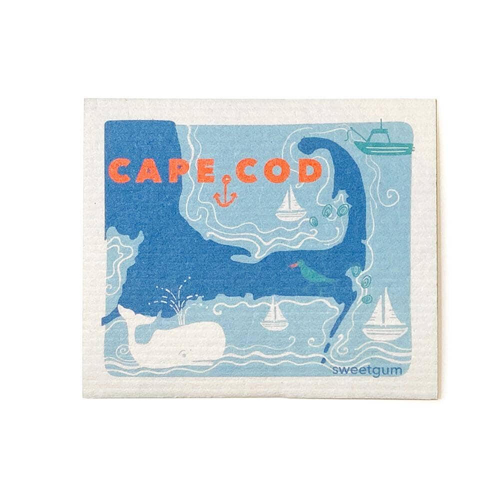 Cape Cod & Islands | Bundle of 3 Swedish Dishcloths Swedish Dishcloths sweetgum textiles company, LLC 