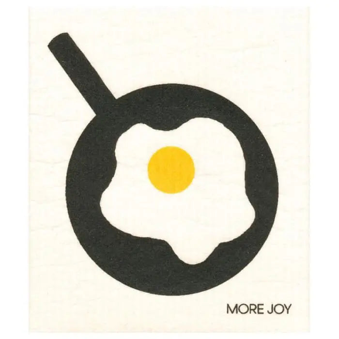 Fried Egg Swedish Dishcloth Swedish Dishcloths SWEETGUM TEXTILES CO., LLC 