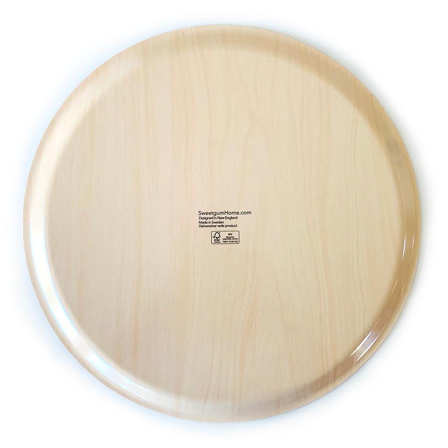 Lobster Tray | wood and melamine | 15" round | Sweetgum sweetgum textiles company, LLC 