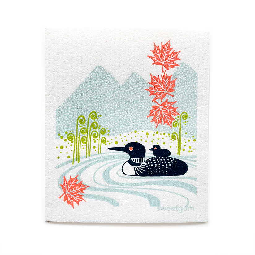 "New England" Swedish Dishcloth Swedish Dishcloths sweetgum textiles company, LLC 