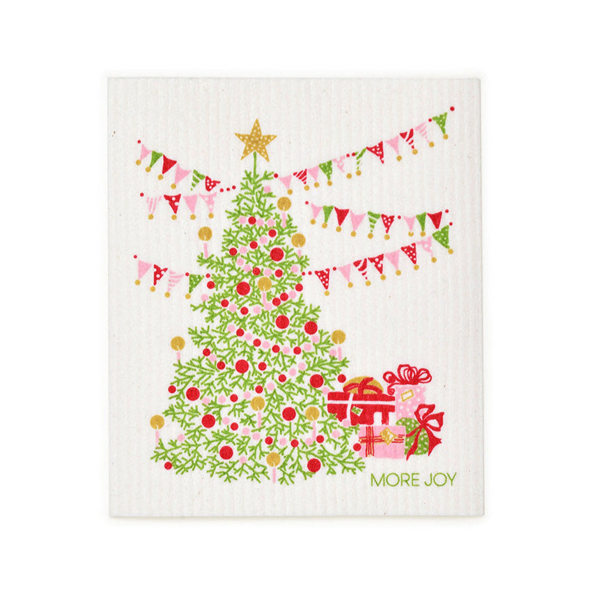 Traditional Christmas tree Swedish Dishcloth Swedish Dishcloths sweetgum textiles company, LLC 